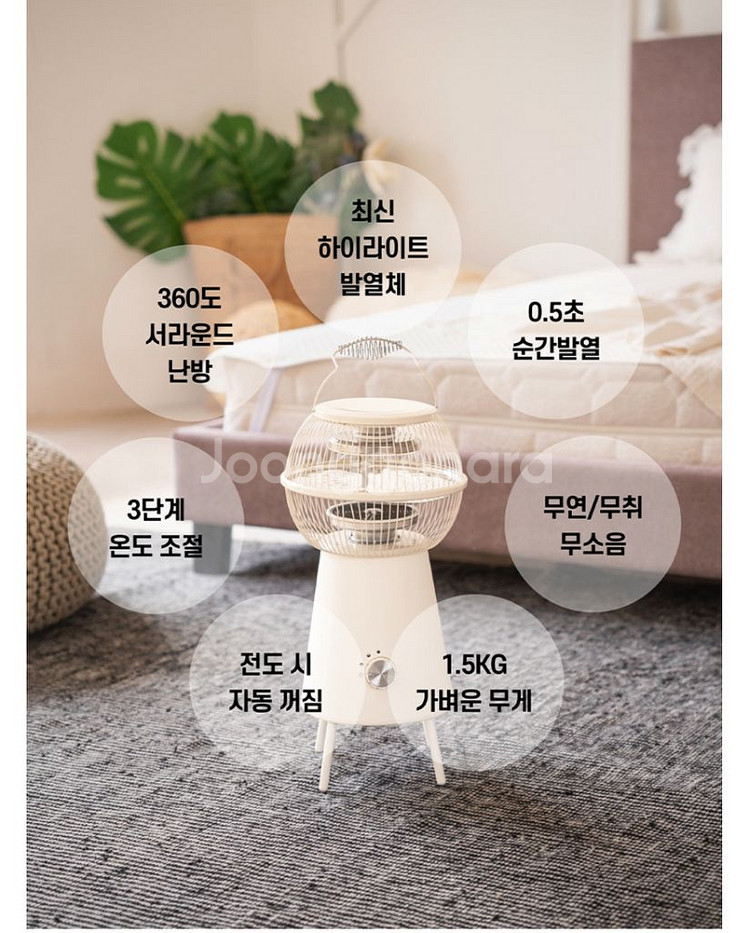 [Geek] 360도 하이라이트 난로 (안전꺼짐/0.5--1