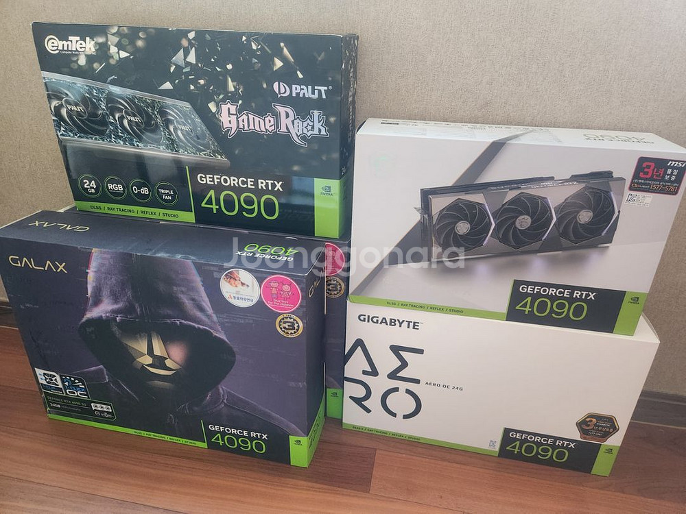 RTX 4090 슈라우드 패키지 명절맞이 떨이합니다--0