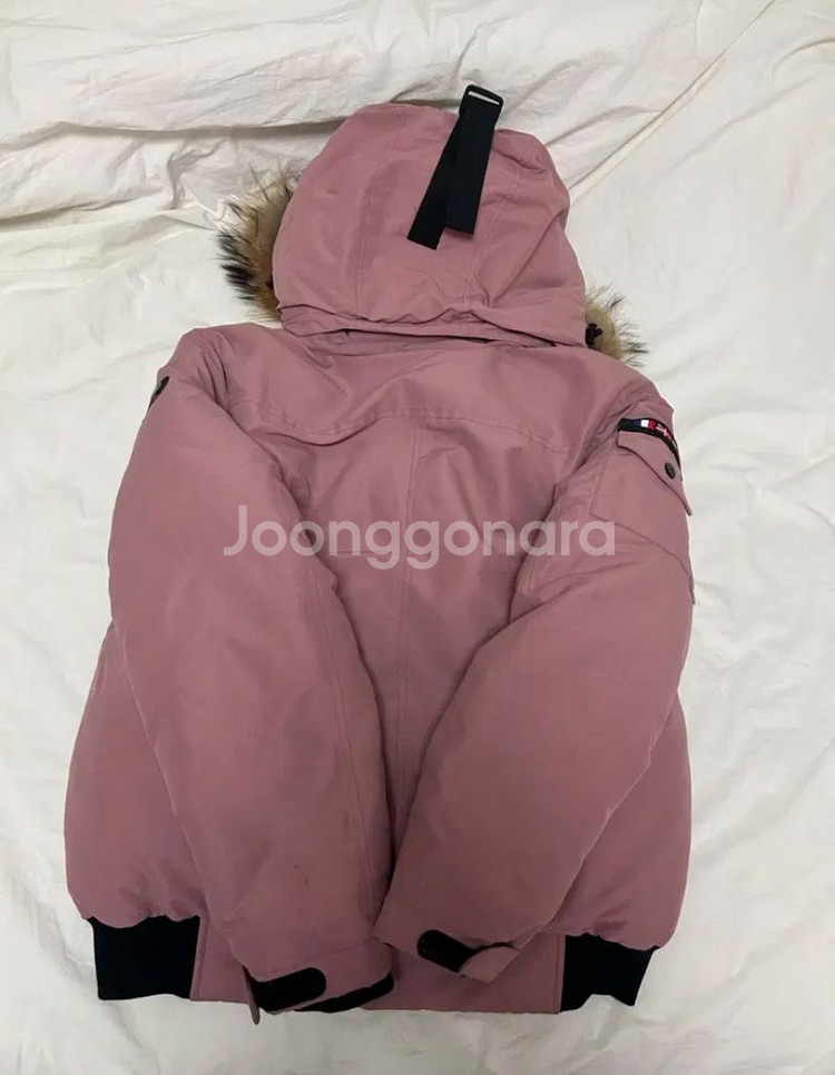 희귀매물!!)) 핑크 아이더 스투키 숏 패딩 s--1