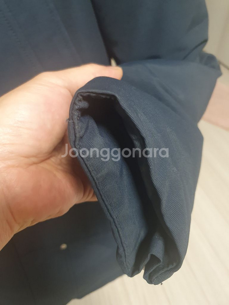 무스너클 스틸링 패딩(네이비)--3