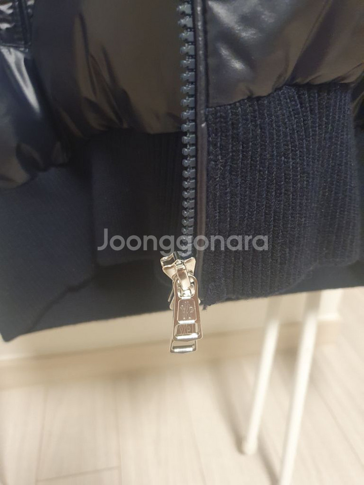 새상품)몽클레어 패딩,울가디건 집업(네이비블루)--6