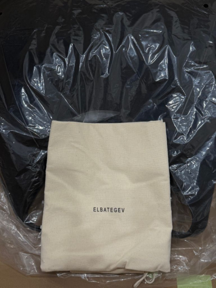 (새상품) 엘바테게브 호보백 스웨이드 블랙 이미지