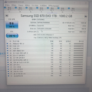 삼성 SSD 870evo 1테라