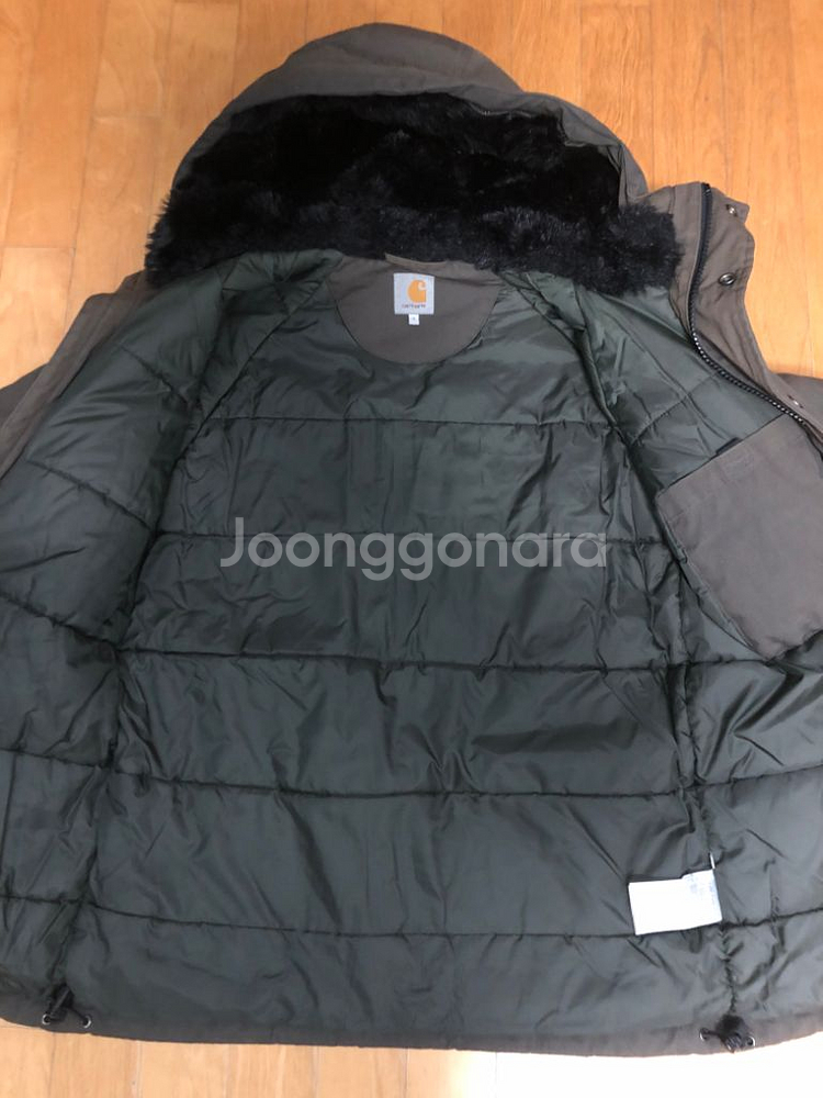칼하트 트래퍼 N3B 파카 카키 S--2