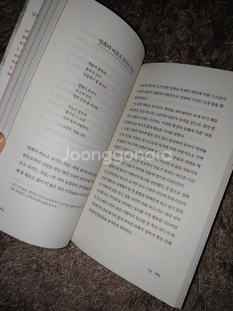 너머를 보는 눈 에세이 산문집 도서--3
