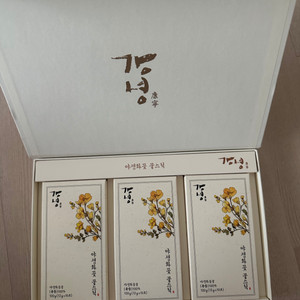 강녕 야생화꽃 꿀스틱 10포씩 총 3box