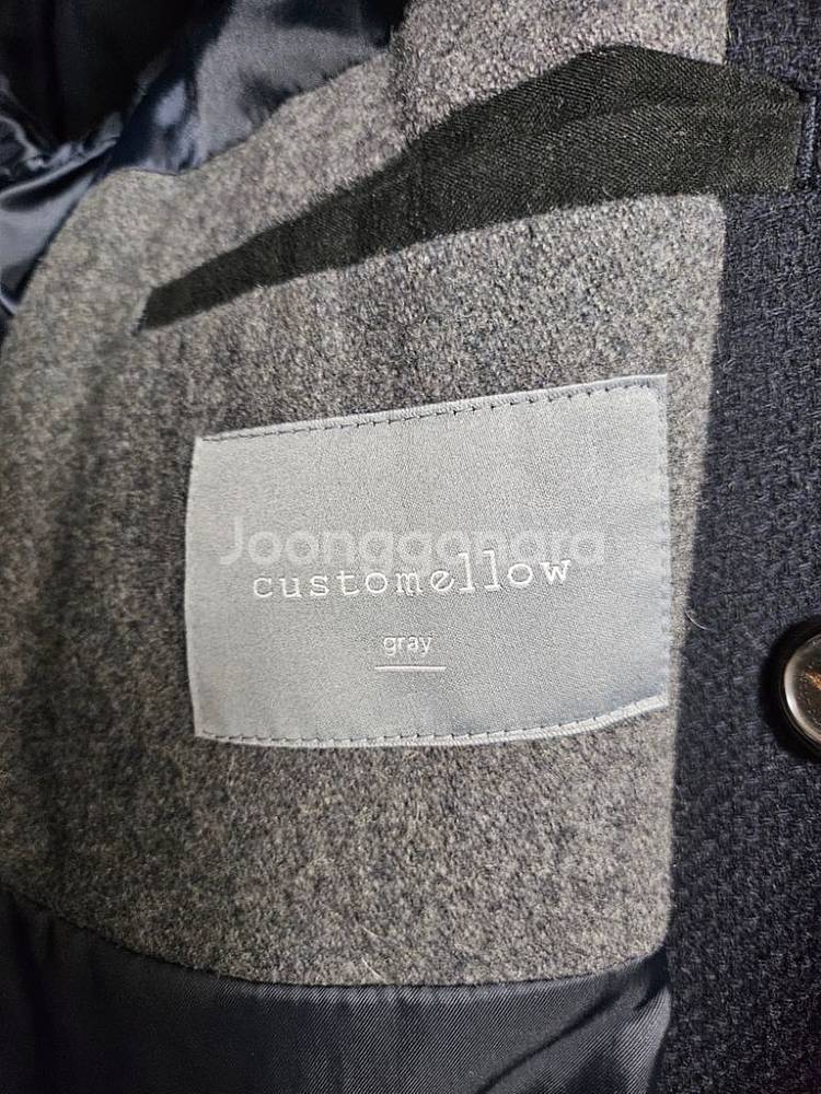 커스텀멜로우 롱 더블코트 95 사이즈 판매합니다--1