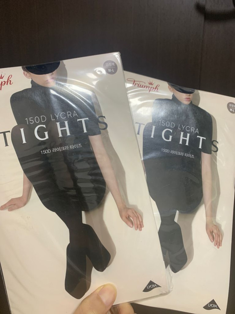 트라이엄프 라이크라 타이즈 150 데니아 1개포장 새것 이미지