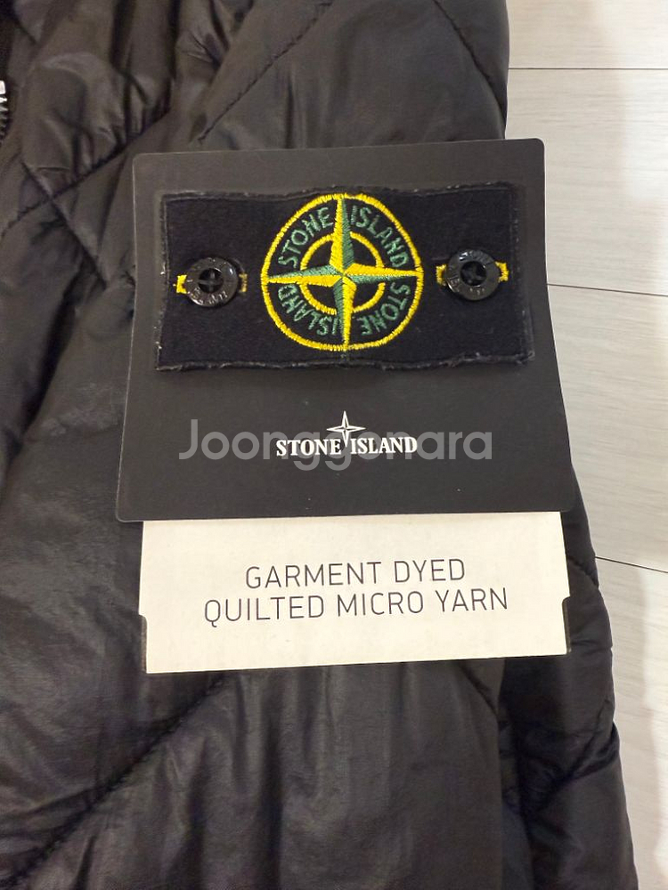 스톤아일랜드 정품 마이크로얀 퀼팅 깔깔이--8