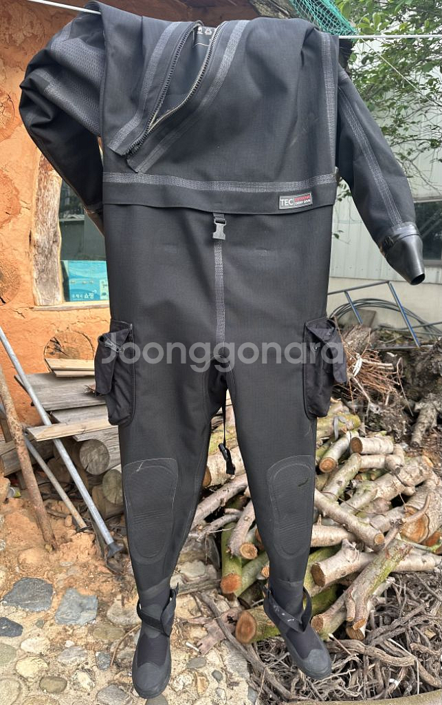 스킨스쿠버 레이슨 최상급 드라이슈트(부틸)--2