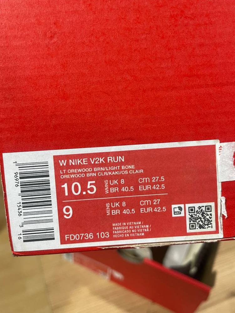 나이키 v2k 275 판매 (남성 270사이즈)--1