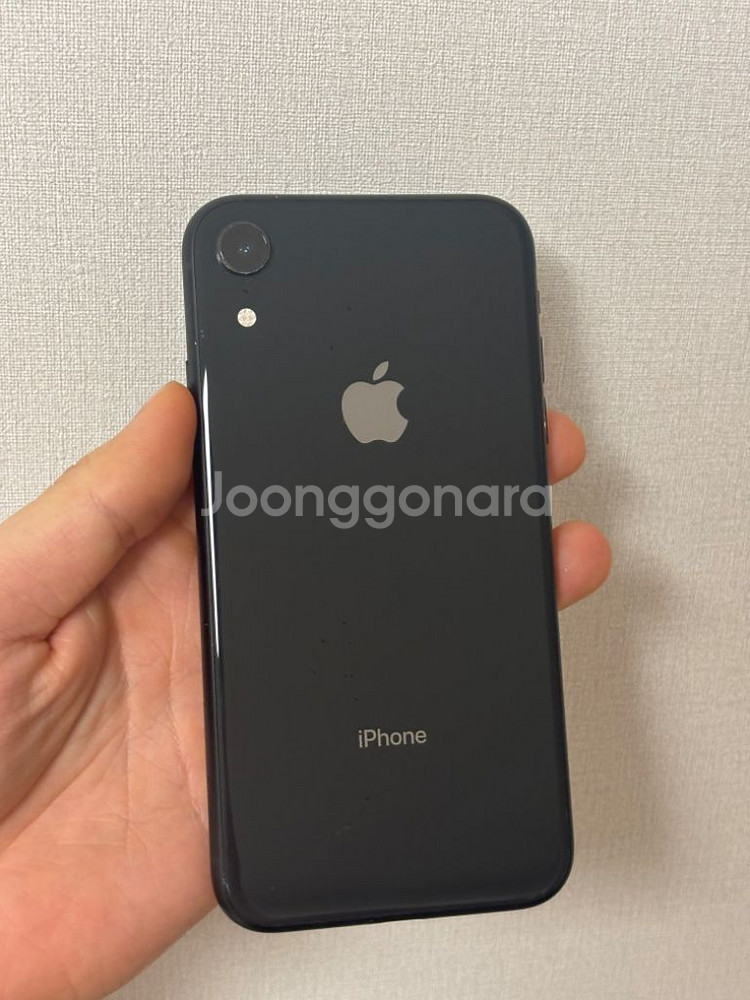 아이폰xr 128GB 블랙--4