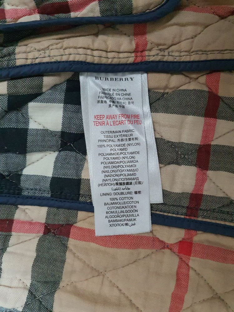 버버리 칠드런 패딩--8