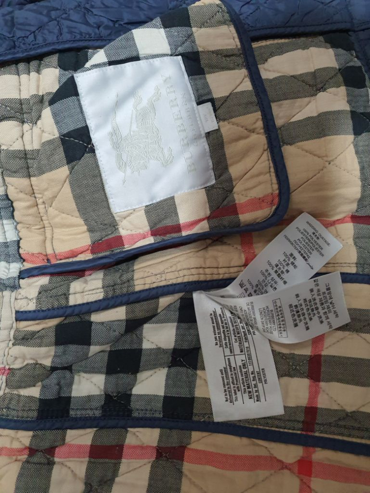 버버리 칠드런 패딩--9