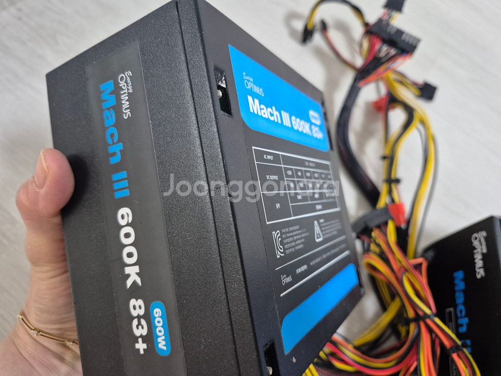 옵티머스 파워서플라이 600 83+--1