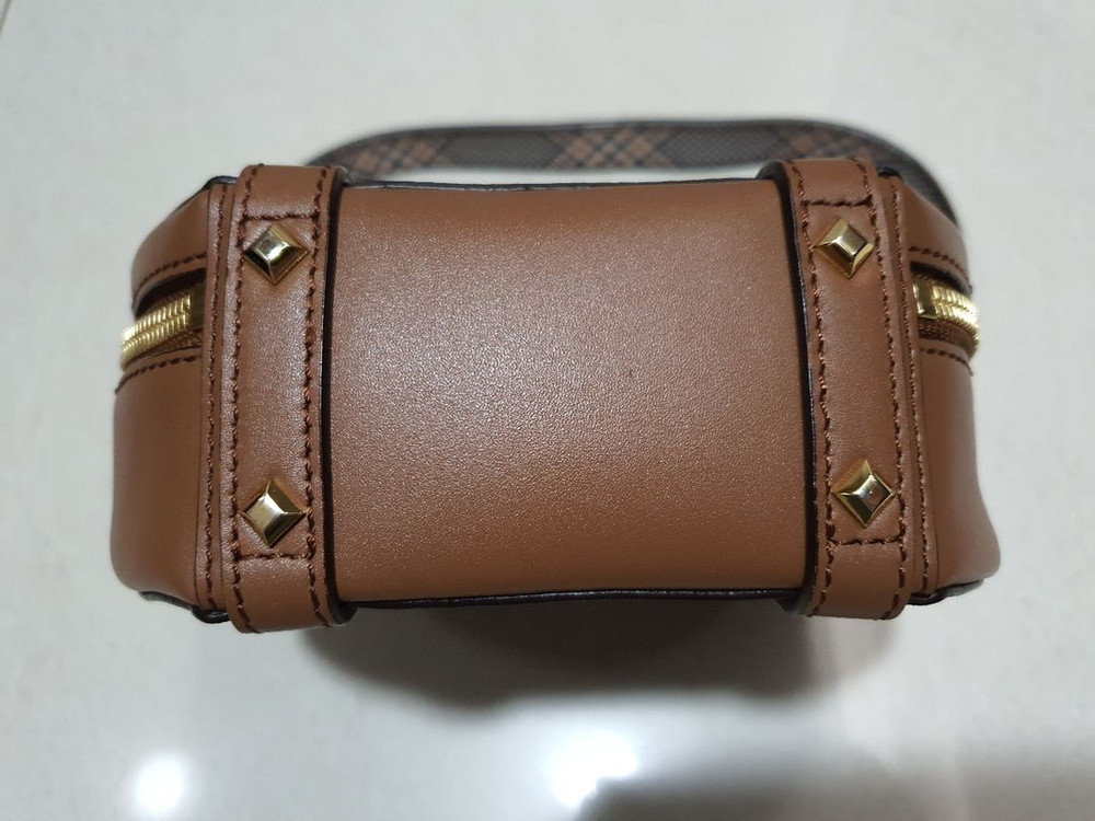 닥스 잔체크 탬버린백--3