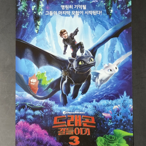 [영화팜플렛] 드래곤길들이기3 (2019) 영화전단지