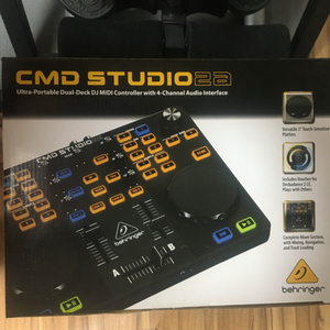 베링거 cmd studio2a dj미디컨트롤러