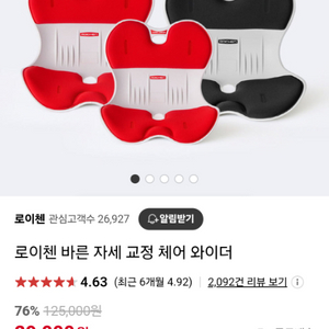 로이첸 자세교정의자 3개