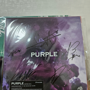 터치드 purple lp 초판 미개봉