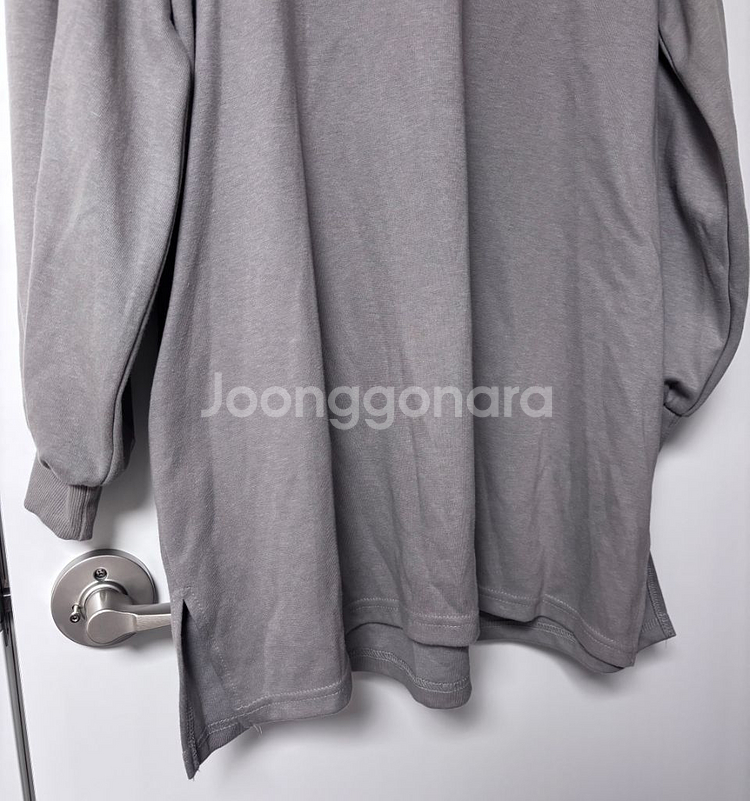에이블리 데일리 후드티 맨투맨 롱 맥시 원피스--1