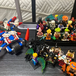 레고 호환 미니피규어 원피스 드래곤볼 나루토 스파이더맨