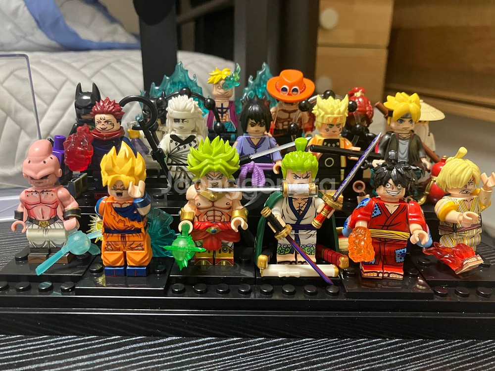 레고 호환 미니피규어 원피스 드래곤볼 나루토 스파이더맨--3