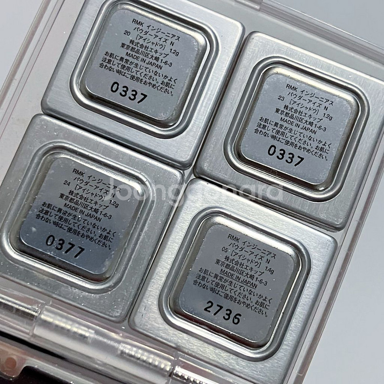 rmk 여름쿨톤 섀도우 팔레트--8