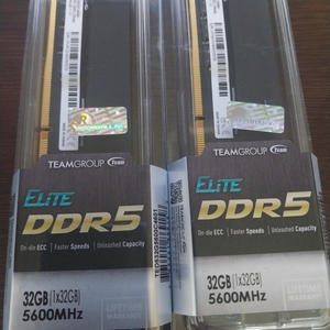 팀그룹 DDR5-5600 Elite 32x2 64g