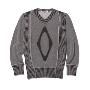 미스치프 니트 JACQUARD KNITTED SWEAT