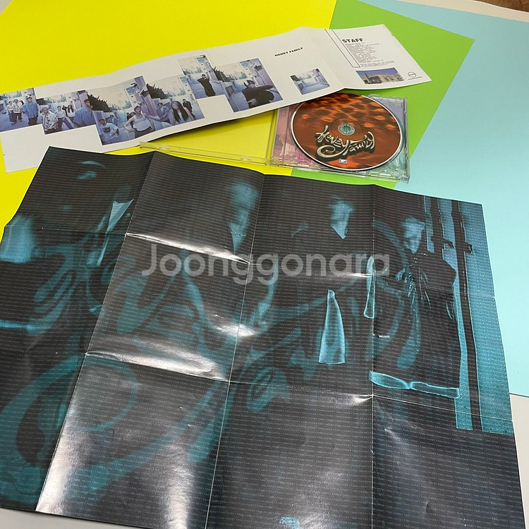 [중고음반/CD] 국힙 허니패밀리 1집 - 남자 이야기--5