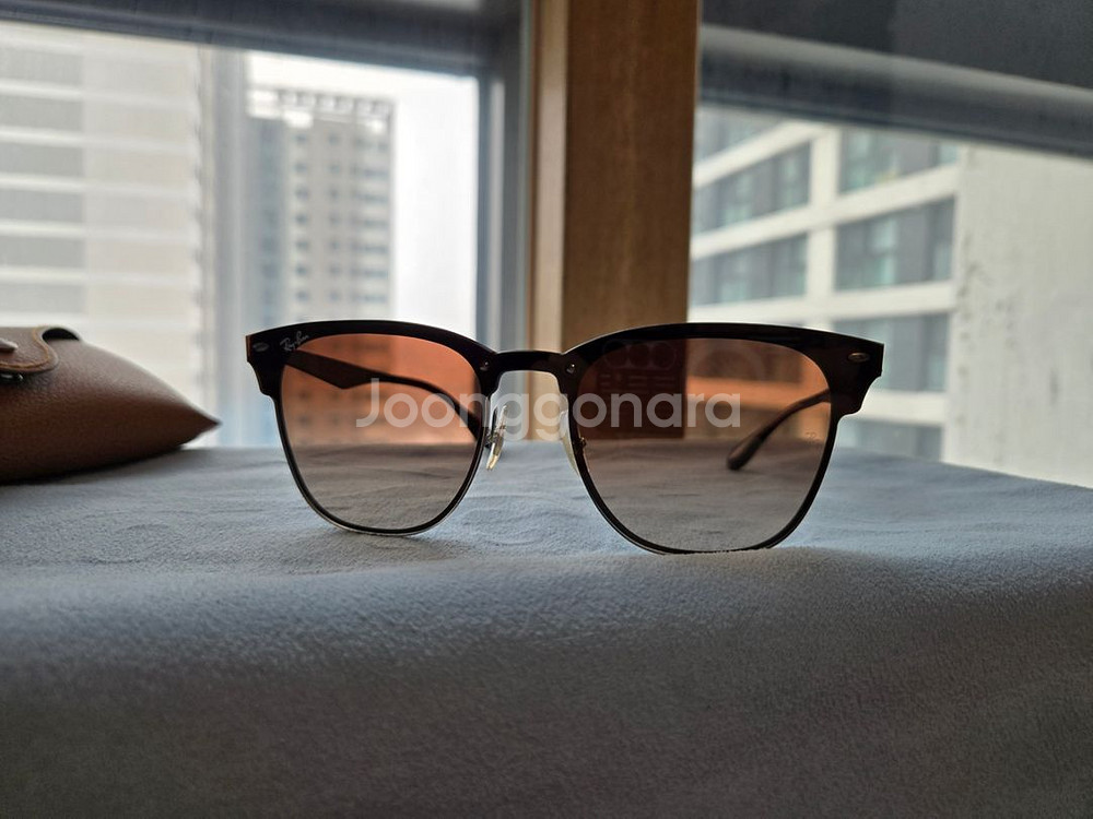 레이벤 썬그라스 rb3576 브라운 싸게 팝니다--6