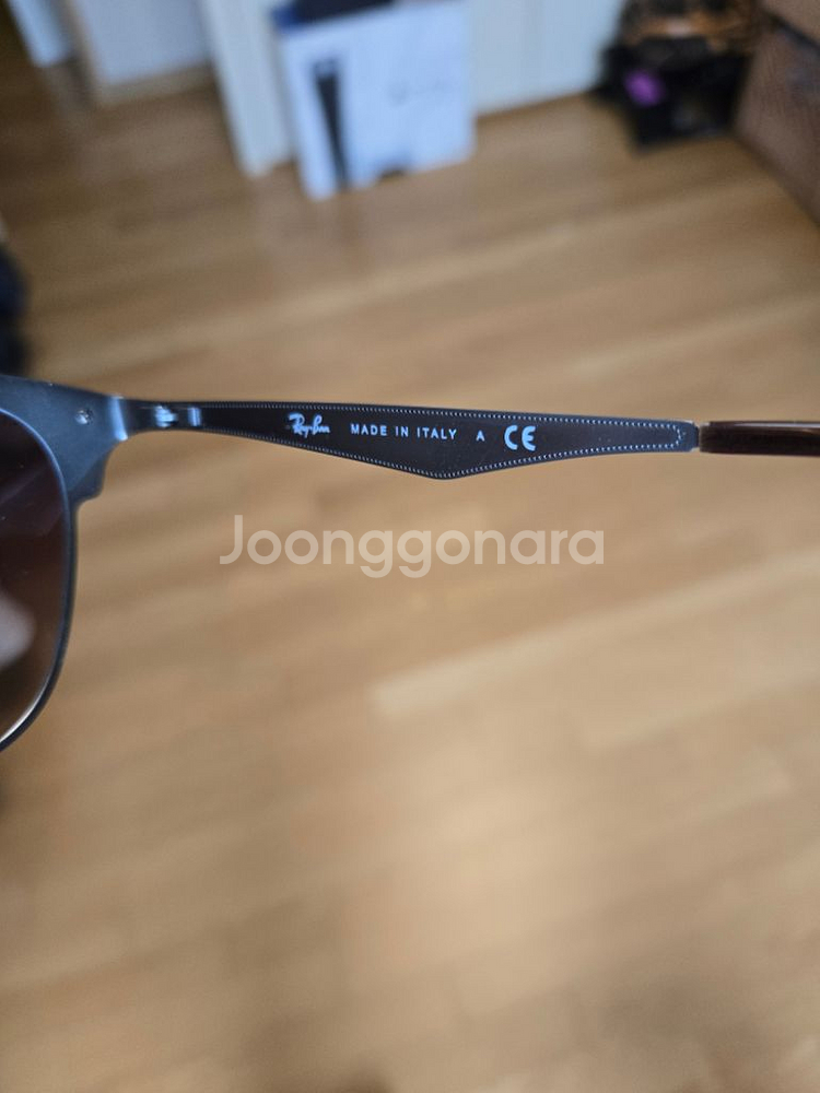 레이벤 썬그라스 rb3576 브라운 싸게 팝니다--3