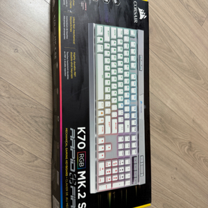 커세어 k70 rgb mk.2 se 은축