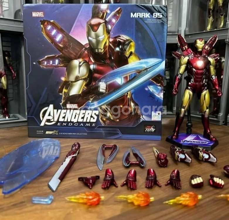 ZD toys 아이언맨 마크 85 2.0 럭셔리 피규어--2