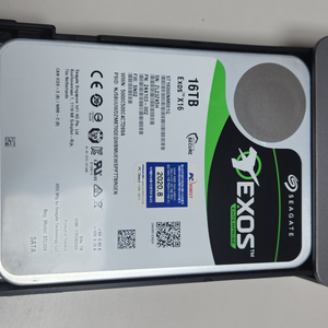 Seagate Exos 16TB + 외장하드 케이스