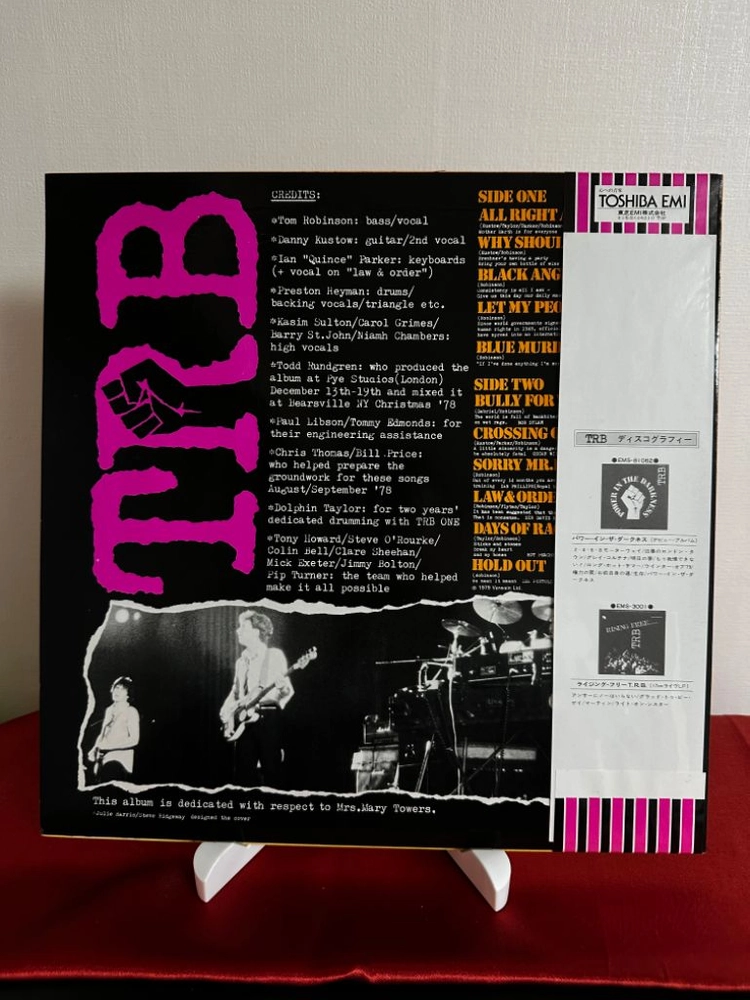(민트급 알판)Tom Robinson Band 2집LP 이미지