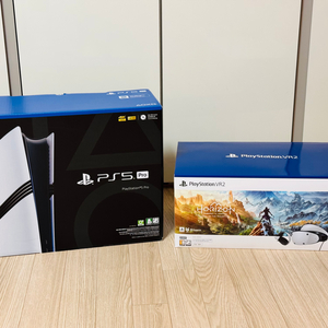 PS5 Pro + 포탈 + PSVR2(정품 충전거치대