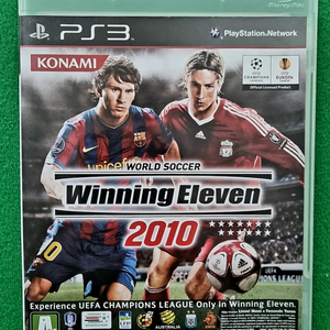 PS3 위닝일레븐 2010(영어,일어, 택포)