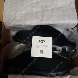 어그 UGG 코케트 슬리퍼 블랙 (39/250)