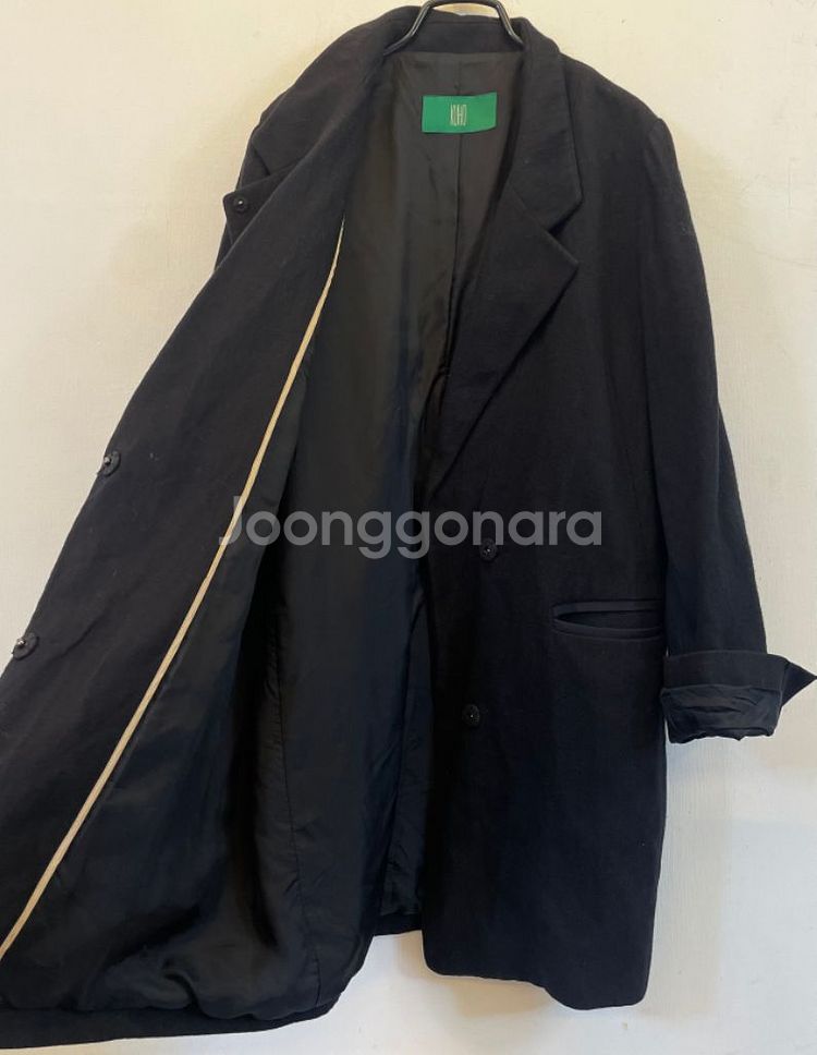 KUHO 구호 울코트 모직코트 여성울코트 모직코트:)--3