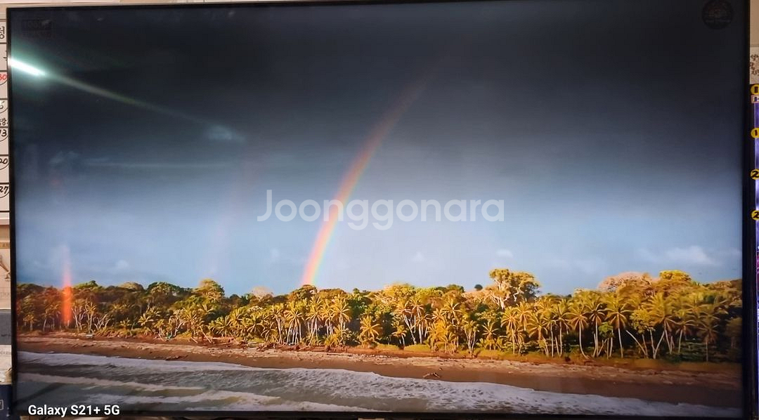 LG 65인치 TV/액정파손 부품용--1