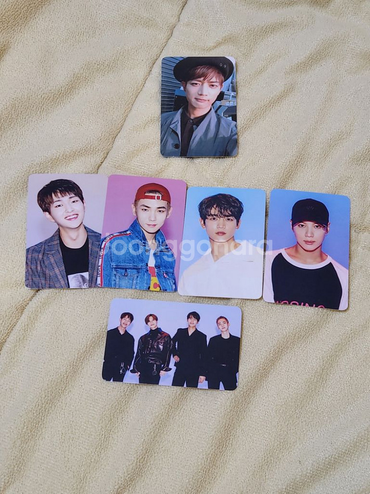 샤이니 공식 포카 세트 일괄 3000원--0