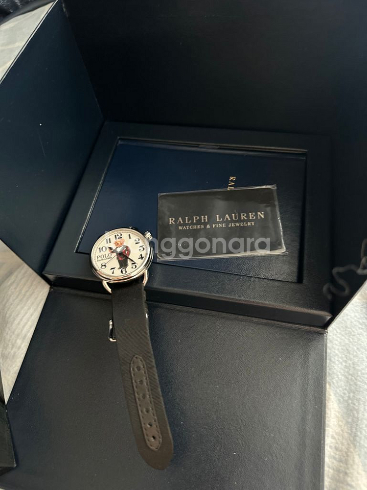 폴로 랄프 로렌 42mm 베어 와치--4
