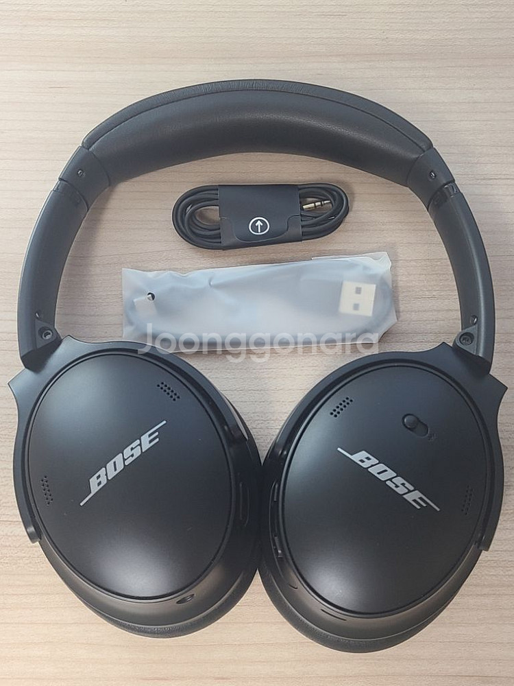 보스 qc45 (헤드셋 본체, 박스)--1