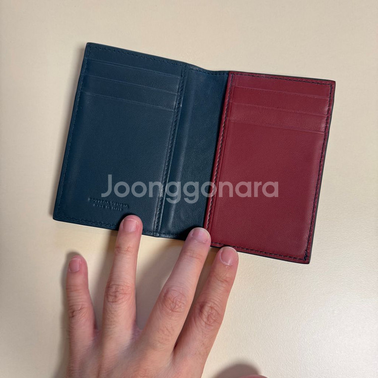 보테가베네타 카드지갑 (상태 최상)--1