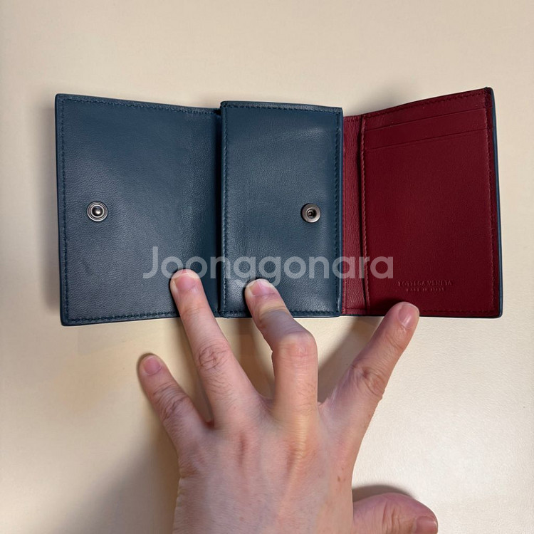 보테가베네타 3단 카드지갑 (상태 최상)새상품 가격:--3