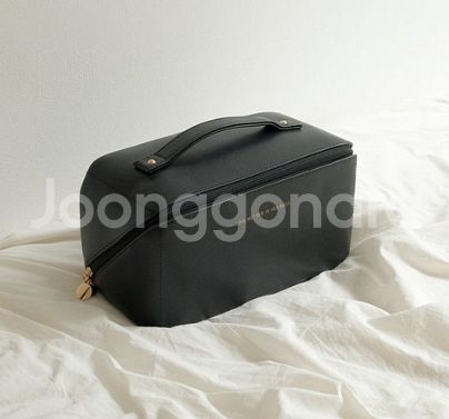 [뷰랩] 빅버전 대용량 여행 파우치_블랙 색상--3