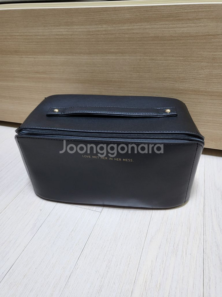 [뷰랩] 빅버전 대용량 여행 파우치_블랙 색상--1
