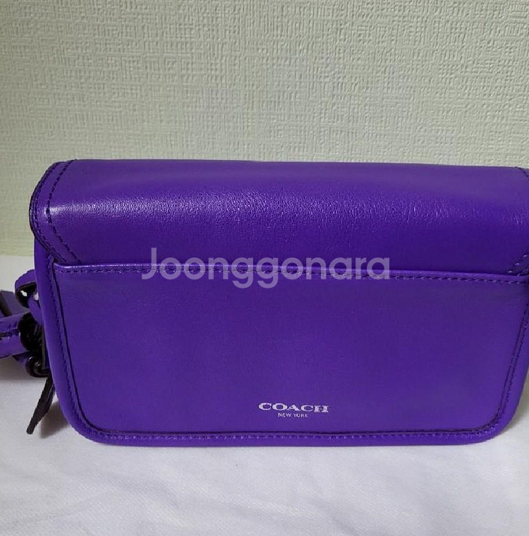*새제품*코치정품 레거시 울트라바이올렛--2